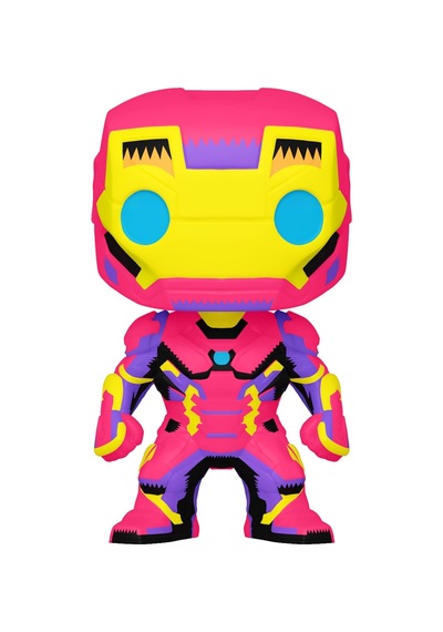 Funko 48846 Marvel Black Lighiron Man Koleksiyon, Renkli Oyuncak