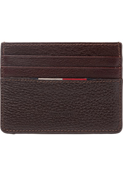 Kahve Cüzdan & Kartlık Unisex 867 Grande Deri Cüzdan Kartlık kahverengi