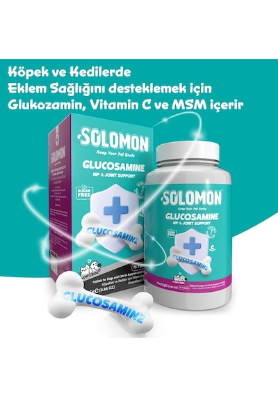 Solomon Süper Bağışıklık Set Kedi Ve Köpek İçin Glucosamine - Urinary - Immune C