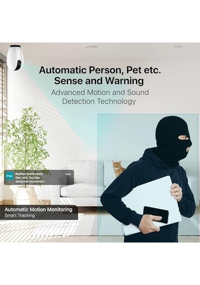 2agk02 Ttec Wizi Pro Full Hd 360 Derece Tak Çalıştır Wi-fi Akıllı