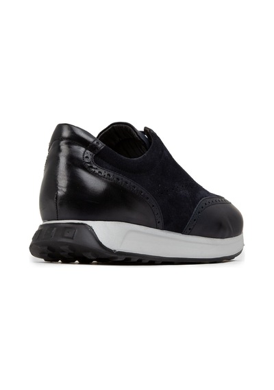 Deery Hakiki Süet Lacivert Erkek Sneaker Ayakkabı - 00750Mlcve04 Lacivert