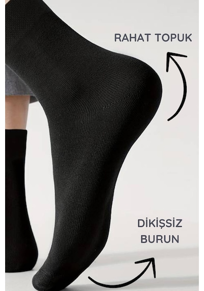 Kral Socks Erkek Yazlık Bambu Soket Uzun 8 Çift Karma Renkli Çorap Asorti
