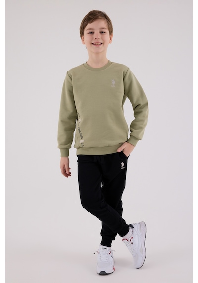 U.S. Polo Assn. Lisanslı Erkek Çocuk Alt Üst 2 Parça Eşofman Takımı Us2215 Açık Yeşil U.S. Polo Assn. Lisanslı Erkek Çocuk Alt Üst 2 Parça Eşofman Takımı Us2215 Açık Yeşil