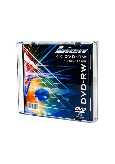 1 Adet - Bien Dvd-rw 4.7gb 4x Tekli Kutulu Yeniden Yazılabilir Dvd