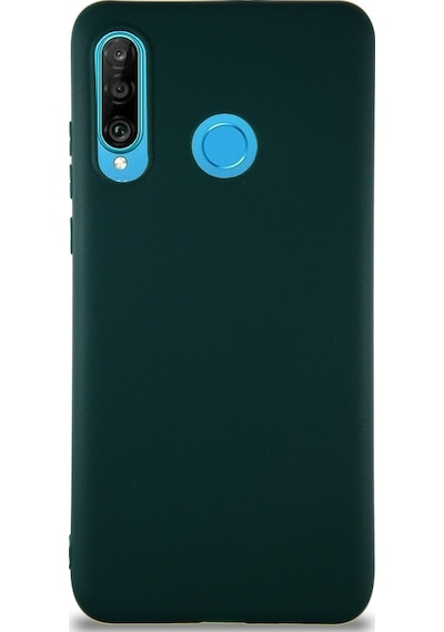 Huawei P30 Lite Kilif Soft Premier Renkli Silikon Kapak 496039112