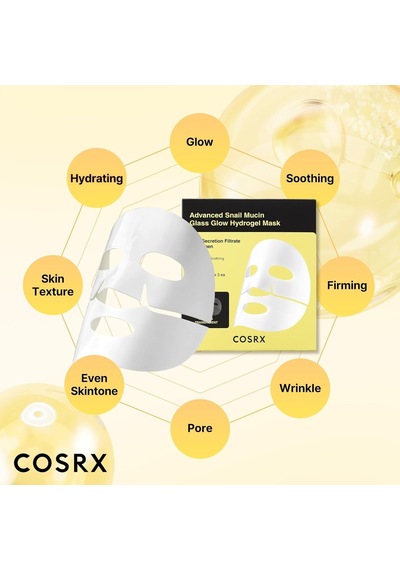 Xmlbayiciniz Advanced Snail Mucin Glass Glow Hydrogel Mask Diğer