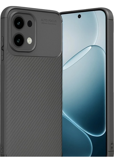 Cosmotex Newface Oppo A6 Pro 4g Auto Focus Karbon Kapak - Gri