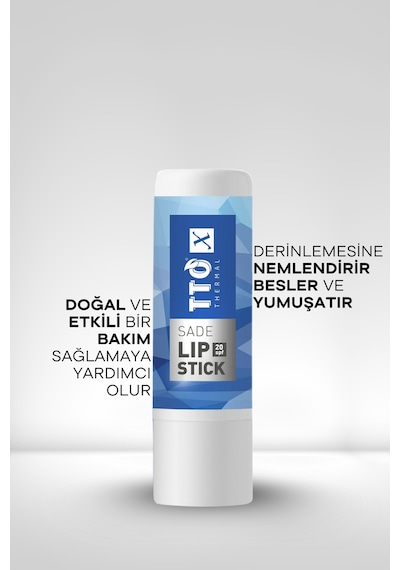 Tto X Spf20 Korumalı Sade Lipstick