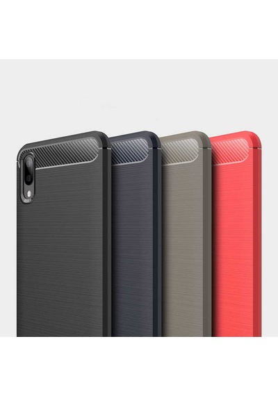 Galaxy M10 Kılıf Zore Room Silikon Kapak Gri