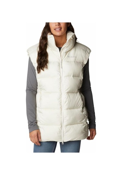 Columbia Puffect Mid Vest Yelek Beyaz