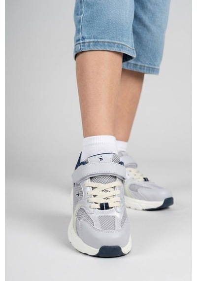 Cool Terra Unisex Çocuk Ortopedik Çocuk Spor Ayakkabı Gri