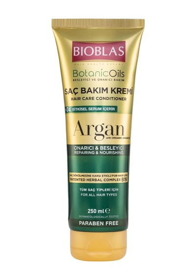 Saç Dökülmesine Karşı Bakım Kremi Argan Yağlı Bitkisel Kompleks B19 74 Bitkisel Serum Onarıcı Parlaklık Veren