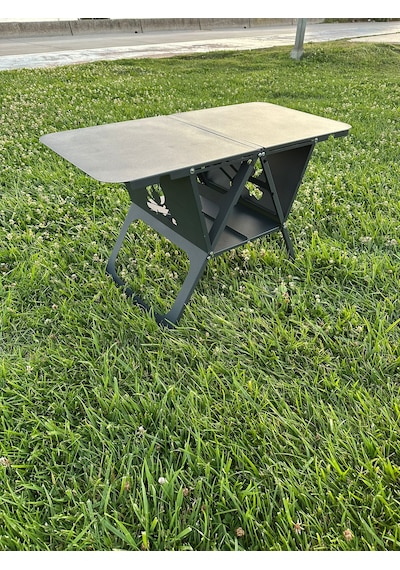 Portatif Katlanır Kamp Masası, Piknik, Plaj, Outdoor Çelik Kamp M