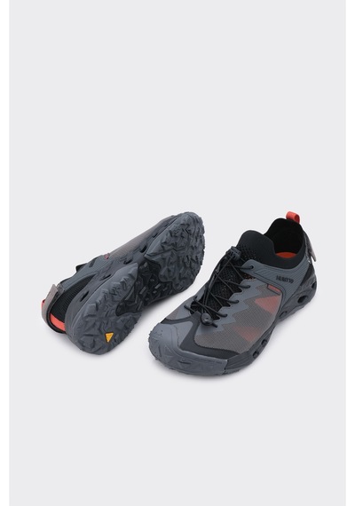 Derinet Humtto Fileli Comfort Taban Erkek Sneaker Siyah Siyah