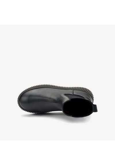 Neronero Bot Kadın 40n5 Frau Surf Chelsea Boot Wıth Platform siyah