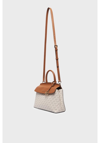 Michael Kors Logolu Çıkarılabilir Askılı Çanta 30t6gx7s1b149 Kadın Çanta 30t6gx7s1b 149 Ekru