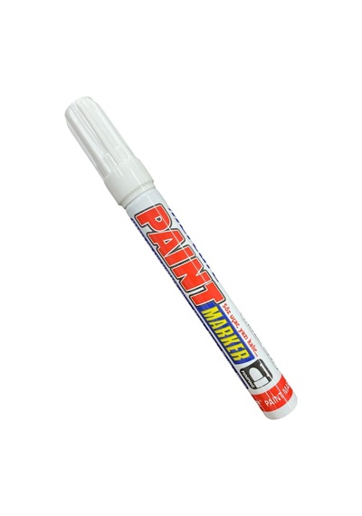 Mercure Paint Marker Beyaz Bilyalı Kalem