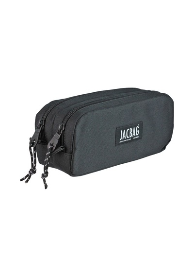 Jacbag Dual Pouch-iki Bölmeli Kalem Kutusu Dual Pouch-siyah renkli