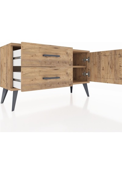Arges Şifonyer Tek Raflı 2 Çekmeceli Tek Kapaklı 88x30x48 Çam-çam Çam Arges Şifonyer Tek Raflı 2 Çekmeceli Tek Kapaklı 88x30x48 Çam-çam Çam