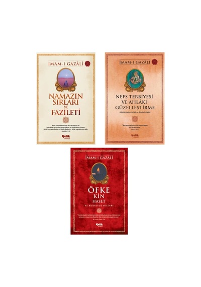 Imam-ı Gazali Namazın Sırları Nefs Terbiyesi Öfke Kin 3'lü Set