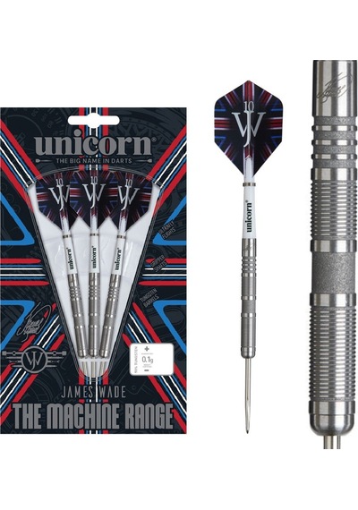 Unicorn James Wade - The Machine % 90 Tungsten Çelik Uçlu Dart Oku