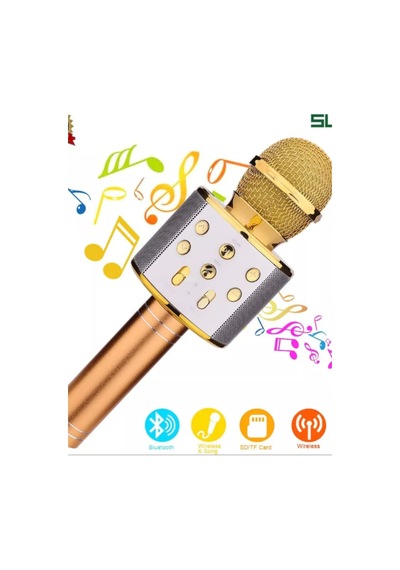 Mikrofon Karaoke Kablosuz Mikrofon İçin Karaoke/bluetooth 231335351