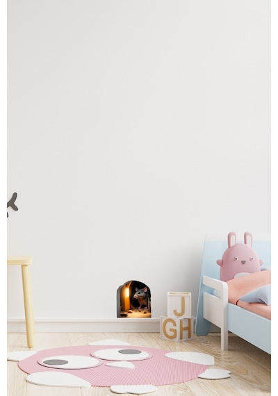 Fare Deliği ve Sevimli Fare Duvar Sticker Çocuk Odası Sınıf