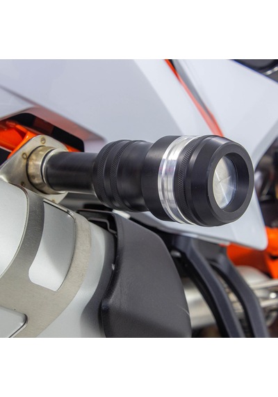 GP Kompozit KTM 790/890 ADV/ADV R 2021 Uyumlu Egzoz Koruma Takozu Siyah