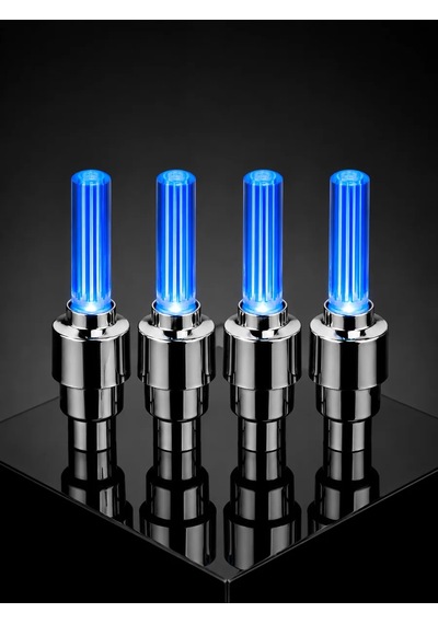 4'lü Araç Sibop Led Işığı Otomatik Açılan Lastik Işığı Seti 1