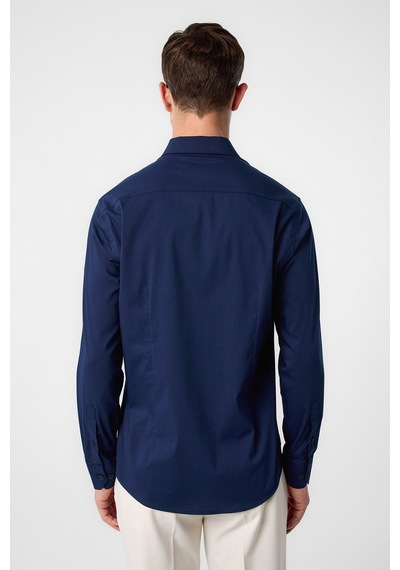 Antioch Slim Fit Erkek Gömlek A25y10123 Lacivert