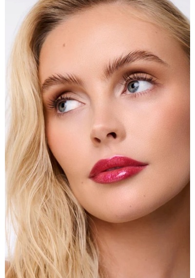 Wonderskin Wonder Blading Top Gloss Simli Lüks Dudak Parlatıcı Dudak Parlatıcıları Red Glitter
