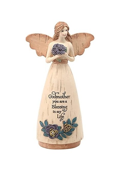 41071 Gute Mit Sentiment Engel Figur, 15,2 Cm