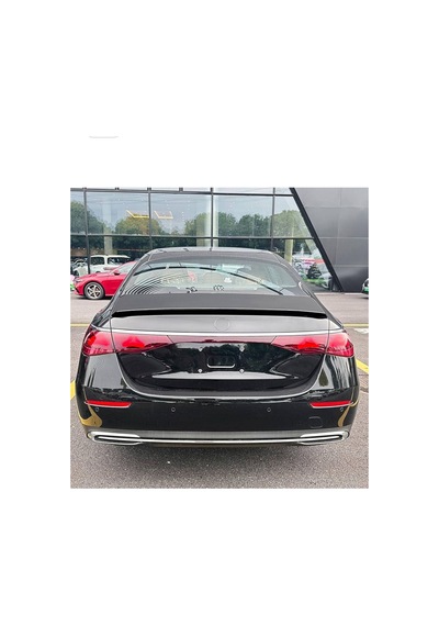 Mercedes Benz E Class W214 E63s Style Bagaj Üstü Spoiler Parlak Siyah İthal Abs Plastik 2024+
