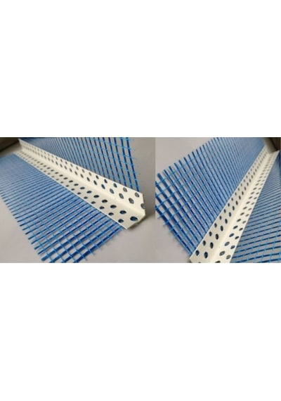 Pvc Mavi Fileli Köşe Profilleri (407830360)