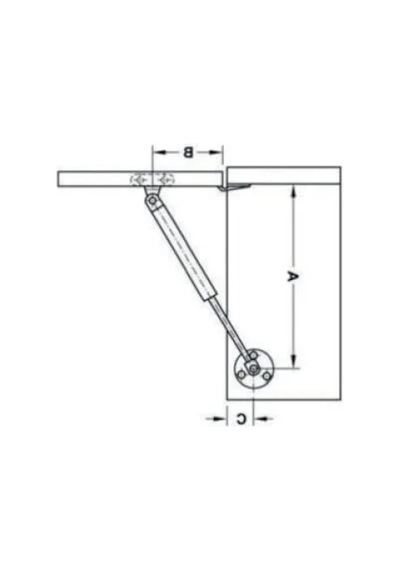 2 Adet Gazlı Amortisör Piston Seti - 100n 27 Cm 1