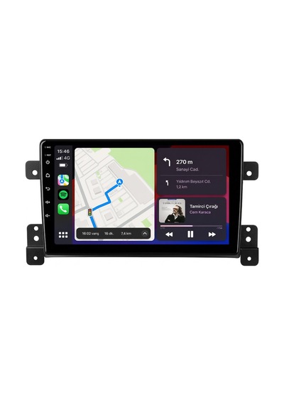 Suzuki Grand Vitara 2006-2012 Android Multimedya Carplay Android Auto Navigasyon 4gb Ram 64gb 9"