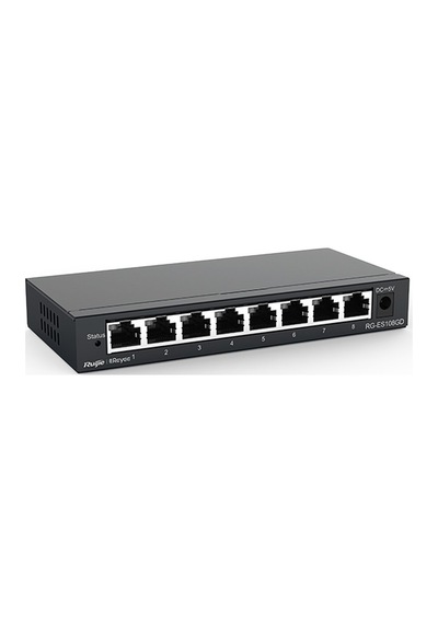 Reyee Rg-es108gd 8 Portlu, 10/100/1000 Gigabit, Tak Çalıştır Switch, Metal Kasa