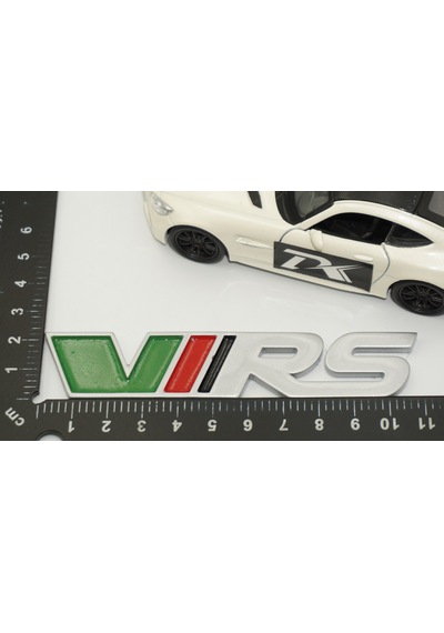 Dk Tuning Skoda Vrs Bagaj Yeşil Gri 3m Yazı Logo Arma