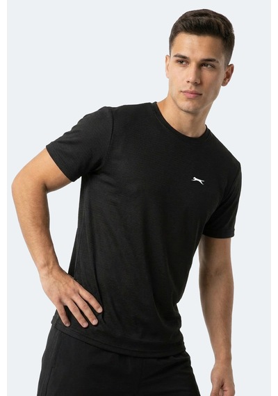Slazenger Hugger Erkek Siyah Tişört
