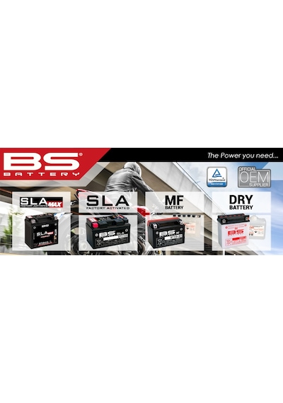 BS BATTERY BTX4L-BS+ / BTZ5S-BS Motosiklet Aküsü