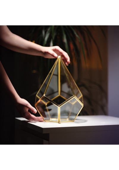 Cam Fanus Geometrik Teraryum