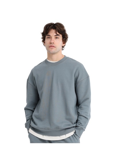 Sportive Ault Oversize Erkek Gri Günlük Stil Sweatshirt 25ke1009-grı 1776151 Gri