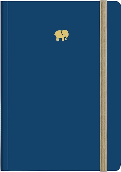 Minimal Defter Kareli Lacivert 17x24cm