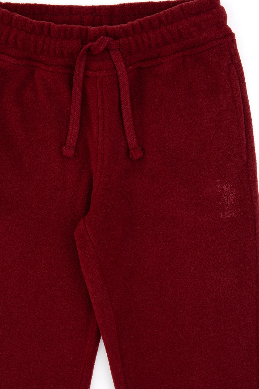 U.S. Polo Assn. Kız Çocuk Bordo Jogger Polarlı Eşofman Altı 50318822-VR014 U.S. Polo Assn. Kız Çocuk Bordo Jogger Polarlı Eşofman Altı 50318822-VR014