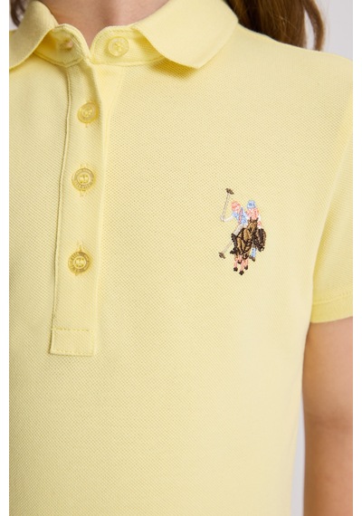 U.S. Polo Assn. U.s. Polo Assn. Kız Çocuk Açık Sarı Elbise Örme 50325597-vr004 Acık Sarı