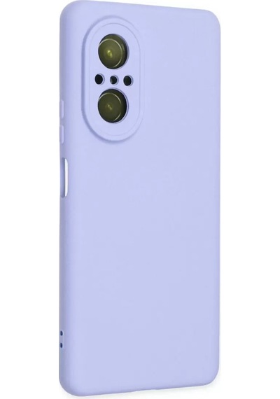 Newface Huawei Nova 9 Se Kılıf Nano İçi Kadife Silikon - Lila