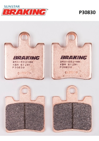 Sym Joymax Evo 300 2011 Braking Sinterli Ön Fren Balatası P30830