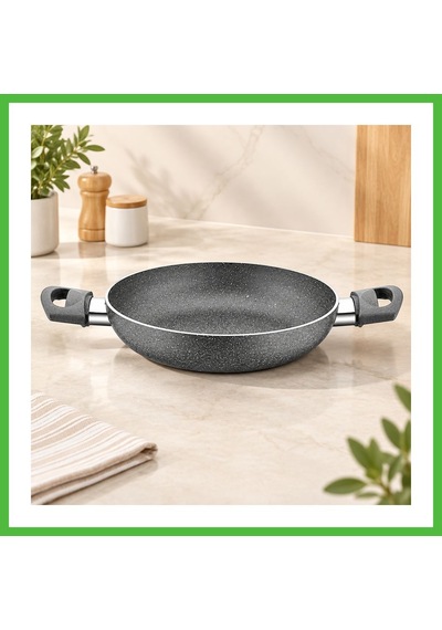 Vaveni Granit Kaplama Çift Saplı Sahan 20 Cm Arz