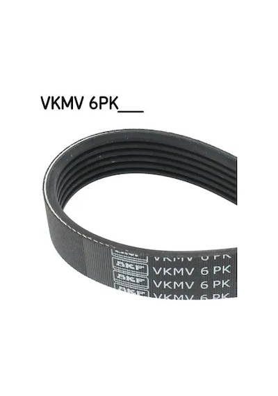 V Kayışı - Dacia Sandero, Duster, Logan, Dokker, Lodgy - Skf-vkmv6pk1822
