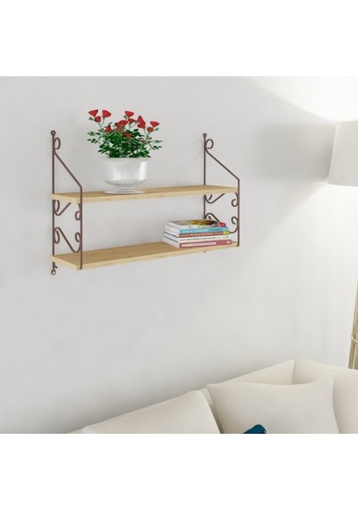 Decormet Seramoni Raf Seti 2 Raflı 200 720 Safir Meşe - Malibu Safir Meşe